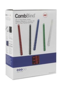 GBC Spirale pvc 25 mm, BARVE, 50 kos