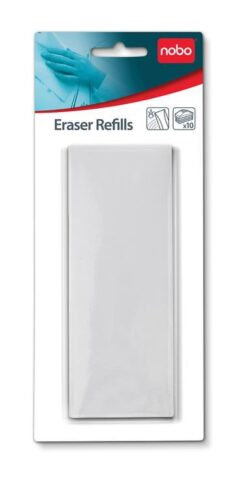 Nobo Dodatne krpice za gobico za belo tablo