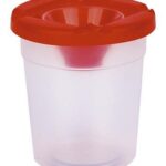 Apli Plastičen lonček s pokrovom za barvanje