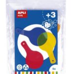 Apli Prosojni loparji različne barve 6 kos