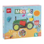 Apli Moj prvi leseni mozaik 5 kartic, 15 kos