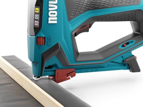 Novus Akumulatorski tapetniški spenjač J-551 komplet z baterijo in polnilnikom