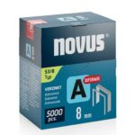 Novus Sponke za tapetniški spenjač Tip A 53/8, 5000 kos, super trde