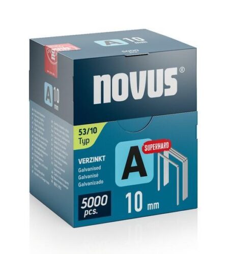 Novus Sponke za tapetniški spenjač Tip A 53/10, 5000 kos, super trde