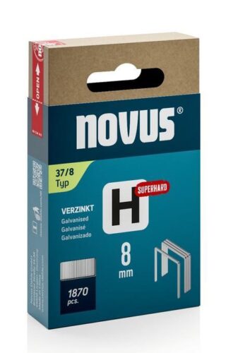 Novus Sponke za tapetniški spenjač Tip H 37/8, 5000 kos, super trde