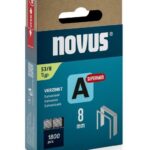 Novus Sponke za tapetniški spenjač Tip A 53/8, 1800 kos, super trde