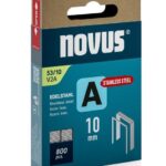 Novus Sponke za tapetniški spenjač Tip A 53/10 V2A, 800 kos, nerjaveče jeklo