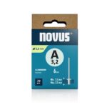 Novus Zakovice tip A 3,2 x 6 mm, aluminij 70 kos