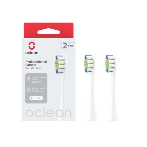 Oclean Nastavek Professional Clean - 2 kos za električno zobno ščetko