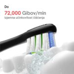 Oclean Električna zobna ščetka X Lite - Duo Temno Modra + Siva, Sonični motor