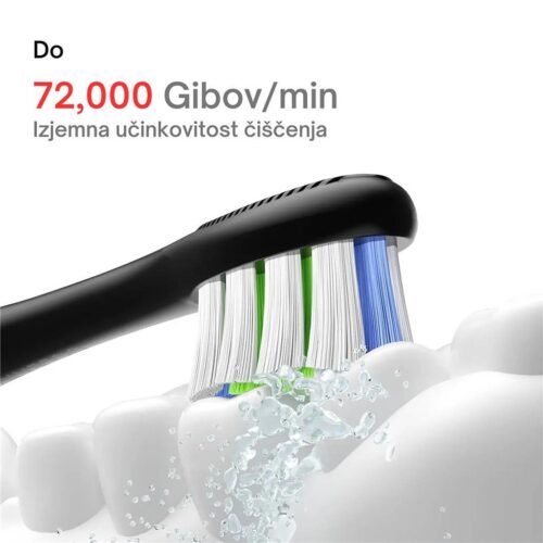 Oclean Električna zobna ščetka X Lite - Duo Temno Modra + Siva, Sonični motor