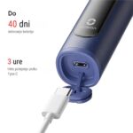Oclean Električna zobna ščetka X Lite - Duo Temno Modra + Siva, Sonični motor