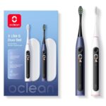 Oclean Električna zobna ščetka X Lite Set - Duo Temno Modra + Siva, Sonični motor