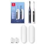 Oclean Električna zobna ščetka X Lite Set - Duo Temno Modra + Siva, Sonični motor