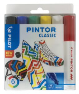 Pilot Marker Pintor Set CLASSIC Mix MEDIUM SW-PT-M-S6 CLASS