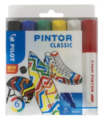 Pilot Marker Pintor Set CLASSIC Mix MEDIUM SW-PT-M-S6 CLASS