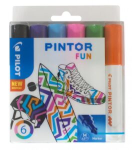 Pilot Marker Pintor Set FUN Mix MEDIUM SW-PT-M-S6-FUN