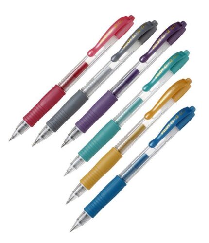 Pilot Gel roler G-2 0,7 metalic BARVE BL-G2-7M 12 KOS