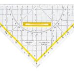 Aristo Geo-trikotnik z držalom, 25 cm