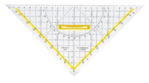 Aristo Geo-trikotnik z držalom, 25 cm
