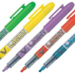 Pilot Označevalnik teksta V LIGHT, BARVE SW-VLL 12 KOS