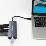 Sandberg USB-C hub razdelilnik 8K, 6-v-1 2x USB-A, 1x HDMI, 1x DP, 1x PD