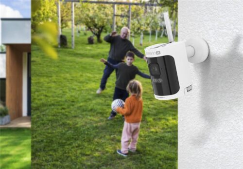 Swann Nadzorna kamera Allsecure 4K, brezžična 64GB SD kartica, 4x kamera - komplet