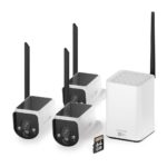 Swann Nadzorna kamera MaxRanger 4K, brezžična 64GB SD kartica, 3x kamera - komplet