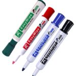 A PLUS Marker za belo tablo EASYWIPE C BARVE prirezana konica
