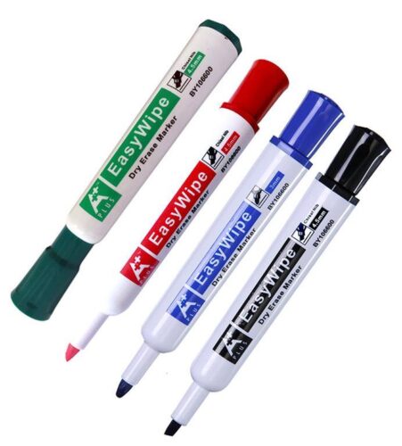 A PLUS Marker za belo tablo EASYWIPE C BARVE prirezana konica