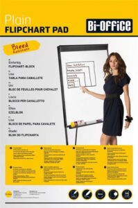 Bi-Office Blok za belo tablo 70g, 50 listov 65 x 99 cm 5 KOS