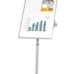 Bi-Office Tabla samostoječa Maya Mobile 70x102 cm Alu, magnetna, sivo stojalo