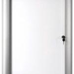 Bi-Office Oglasna omarica zunanja s ključem 9xA4 Mastervision, zunanje mere 81,6x99,5cm