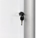 Bi-Office Oglasna omarica zunanja s ključem 9xA4 Mastervision, zunanje mere 81,6x99,5cm