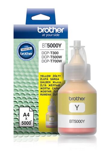 Brother Kartuša BT5000Y, yellow, 5.000 strani DCPT3x0, T4x0, T5x0W, T7x0W, MFCT910DW