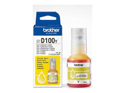 Brother Kartuša D100Y, yellow, 5.000 strani DCP-Tx30, DCP-Tx35, DCP-Tx36 MFC-T930DW