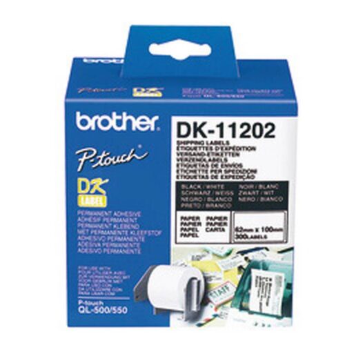 Brother DK11202 Nalepke za odpremo 62x100mm