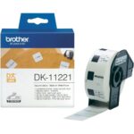 Brother DK11221 Kvadratne nalepke 23mm x 23mm (1000 kos)