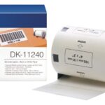 Brother DK11240 Nalepke za označevanje 102x51mm bele, 600 nalepk na roli