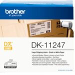 Brother DK11247 Večje etikete (103x164 mm) bele, 180 nalepk v roli