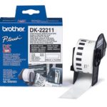 Brother DK22211 Neskončne nalepke - film bel 29mm x 15,24m