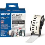 Brother DK22214 Neskončne nalepke - papir bel 12mm x 30,48m