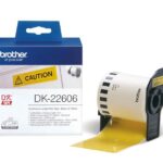 Brother DK22606 Neskončne nalepke - film rumen 62mm x 15,24m