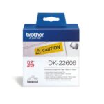 Brother DK22606 Neskončne nalepke - film rumen 62mm x 15,24m
