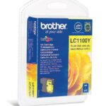 Brother Kartuša LC1100Y, yellow, 325 strani DCP6690 MFC6490/6890/5895/490 DCP385/593