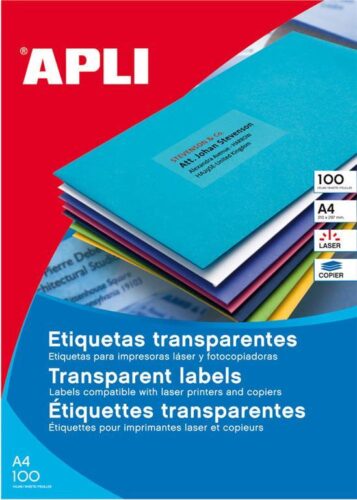 Apli Vrem. odp. nalepke, proz., 70 x 37 mm 24/stran, 20 listov, mat