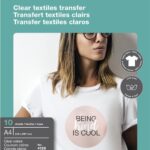 Apli Transferni papir za bele majice 10 listov