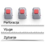 Dahle Kreativni set za 507 3.generacije (perforacija, vijuge, zlaganje)