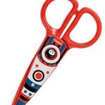 Dahle Otroške škarje 13 cm, 100% plastične Rdeče/raketa