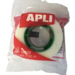 Apli Lepilni trak, neviden, 19 mm x 33 m bel, folija